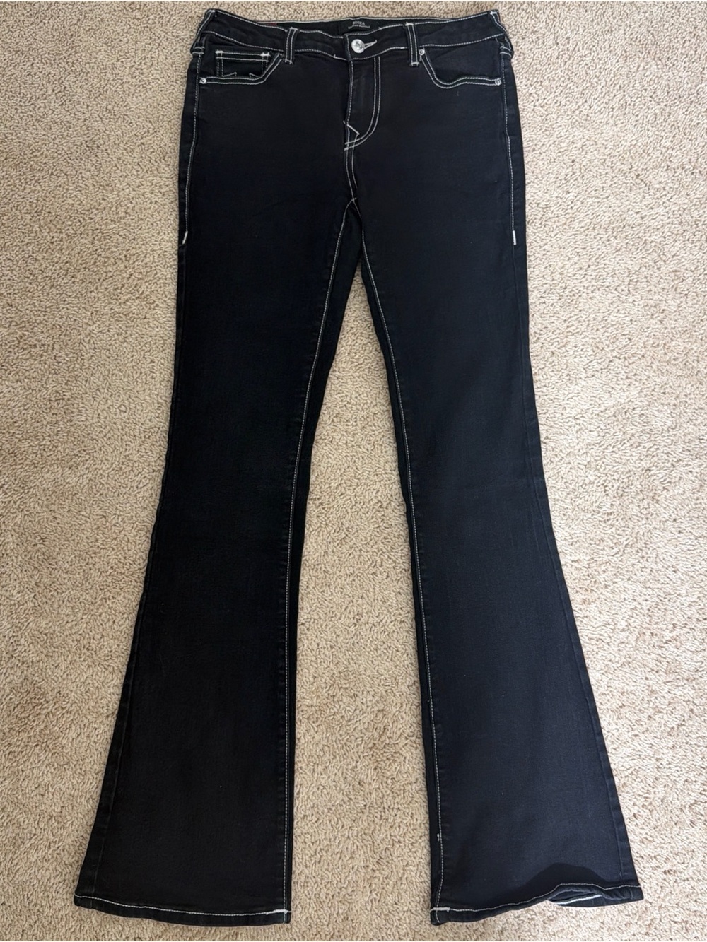 True Religion Becca Mid-Rise Bootcut Jeans - Size 27 Excellent Condition!